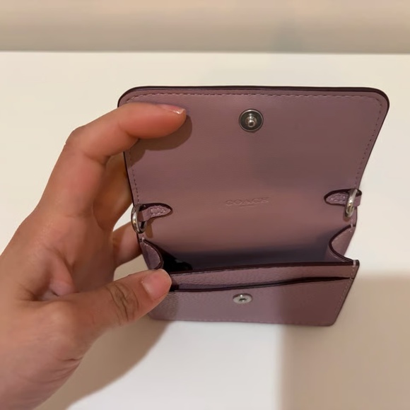 Coach Half Flap Card Case - Picture 5 of 6